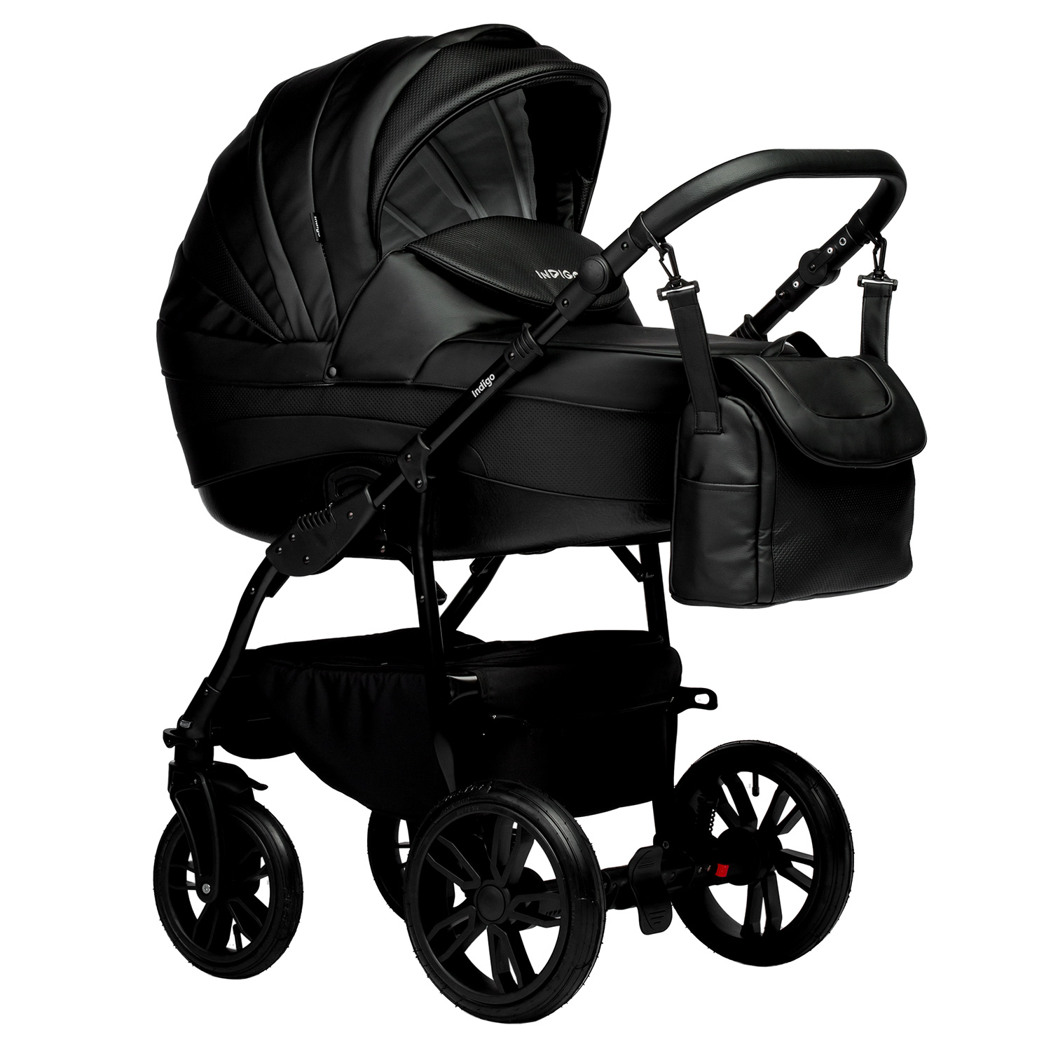 Коляска 2в1 Indigo Special 03 черный - фото 1