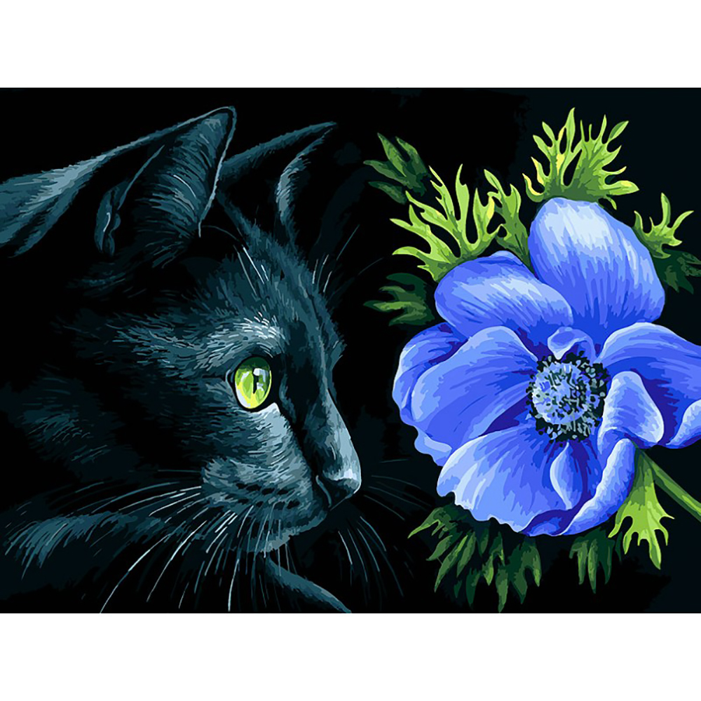 Картина по номерам Белоснежка Анемона - фото 1