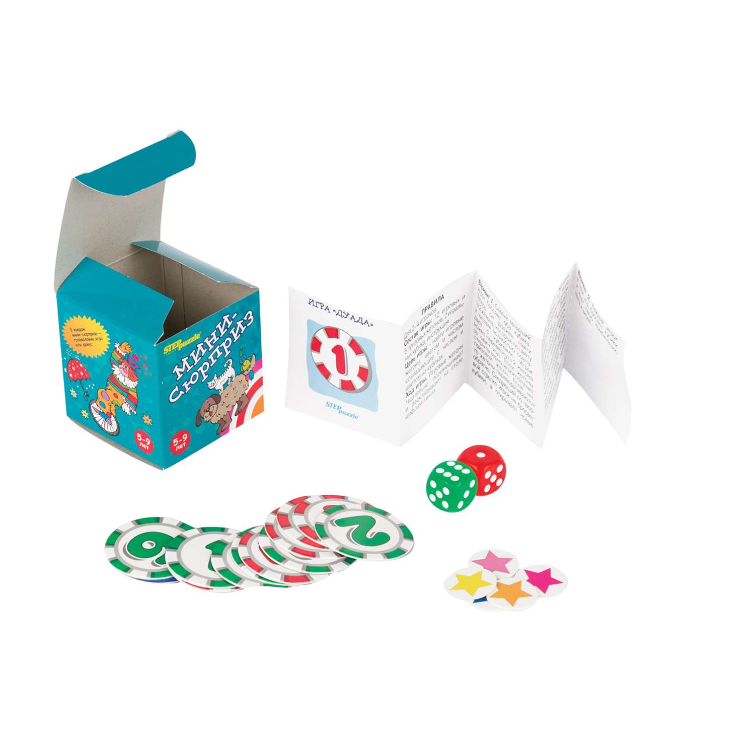 Настольная игра Step Puzzle Мини-сюрприз - фото 1