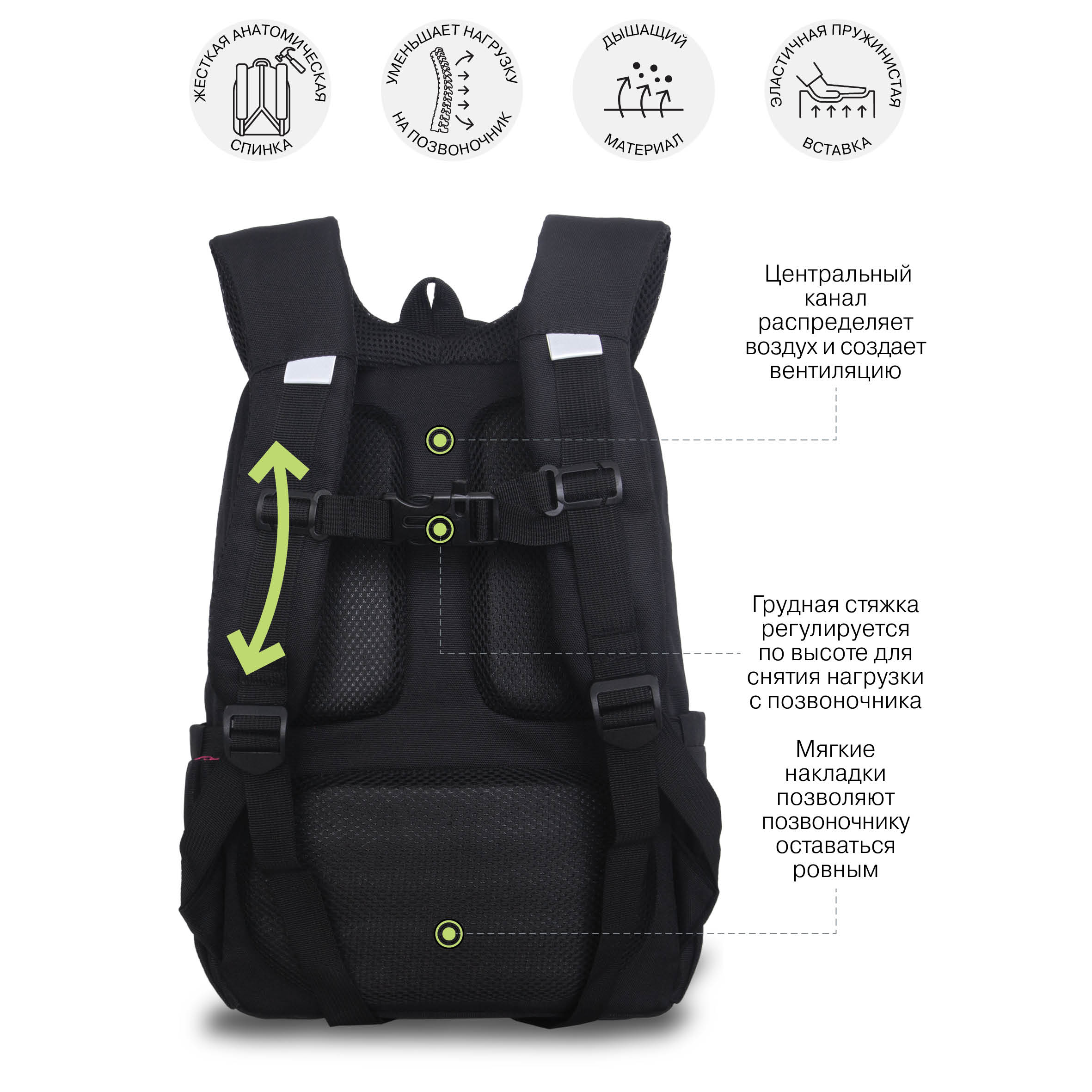 Рюкзак Grizzly для девочки - фото 9