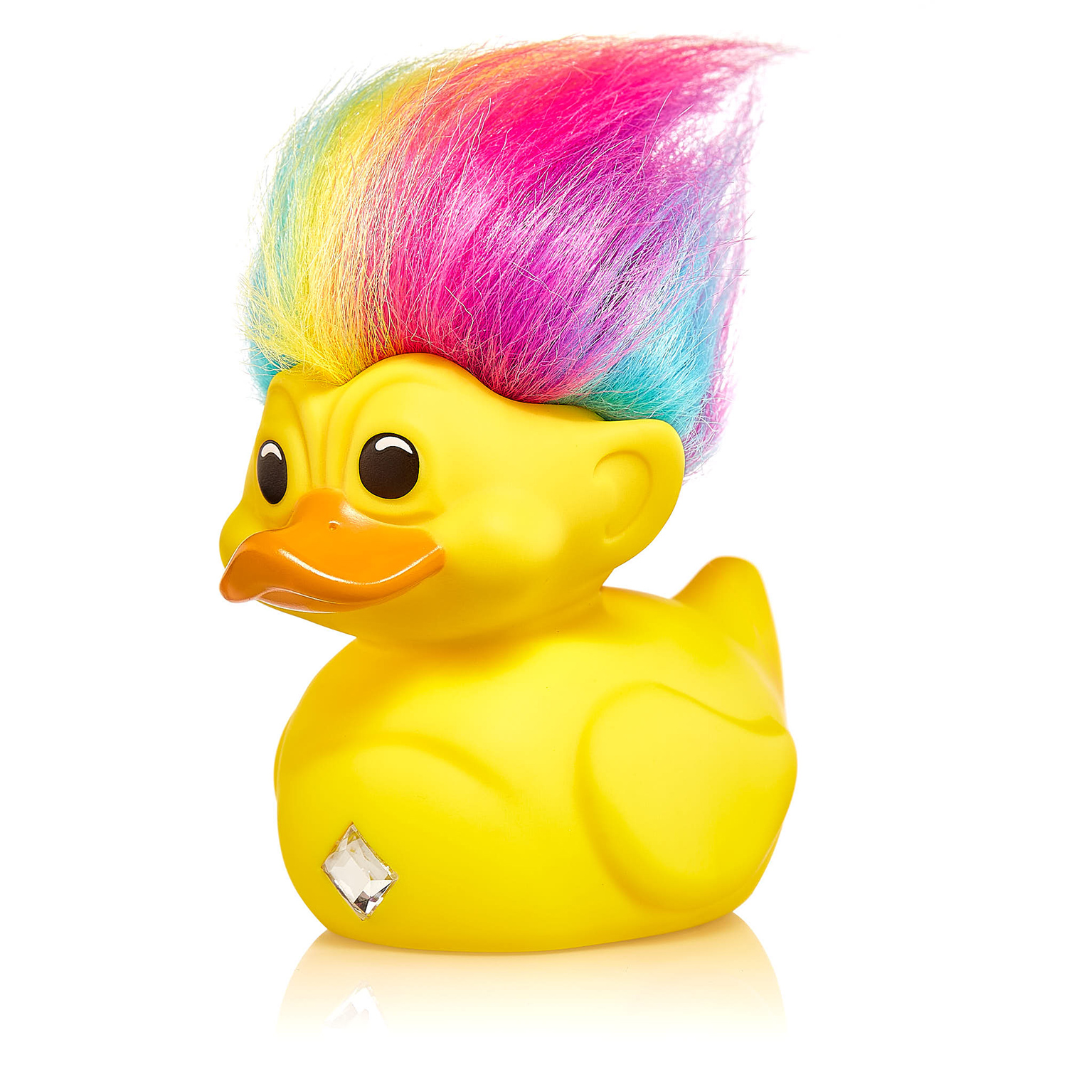 Фигурка Trolls Утка Tubbz Радужный тролль - фото 1