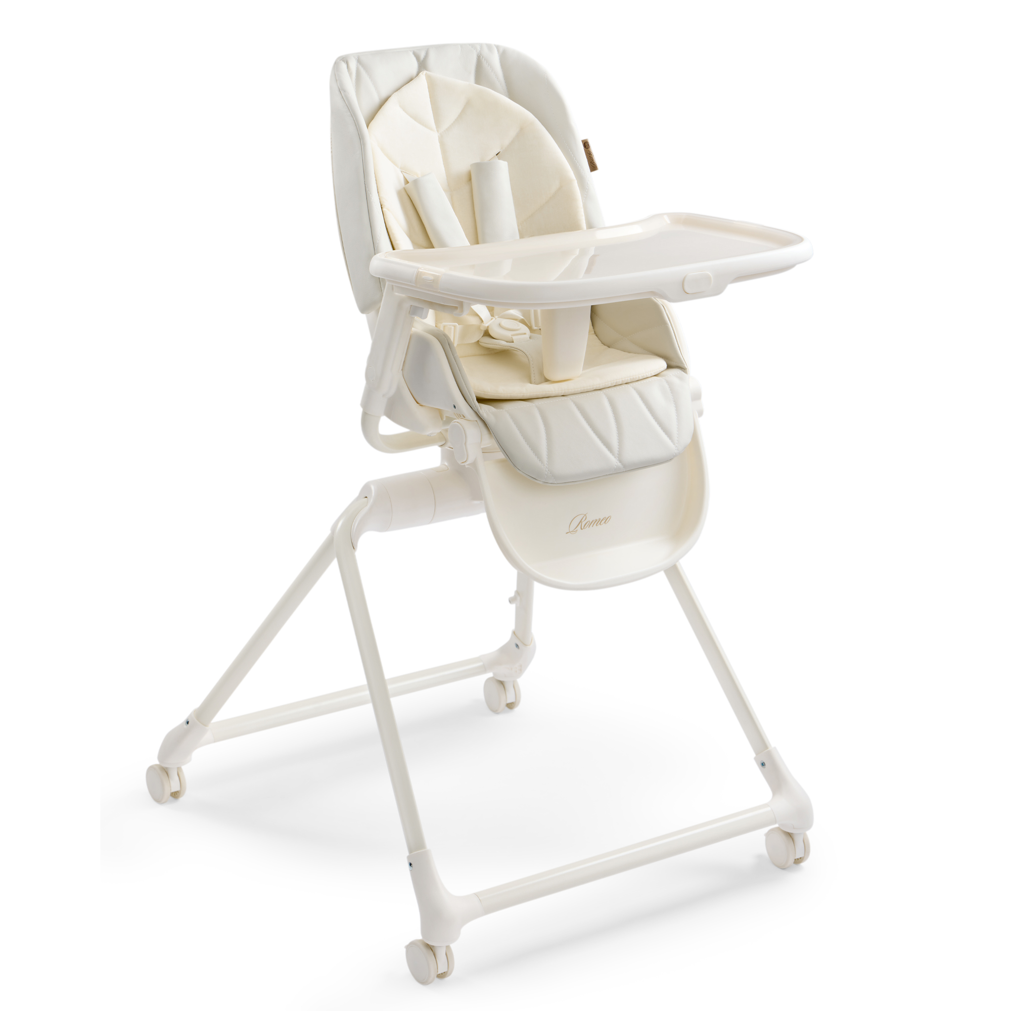 Стульчик для кормления Happy Baby ROMEO белый - фото 1