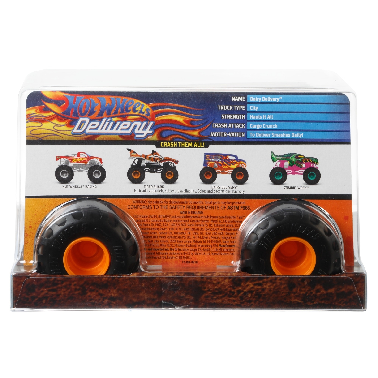 Автомобиль Hot Wheels Monster Trucks в ассортименте FYJ83 - фото 36