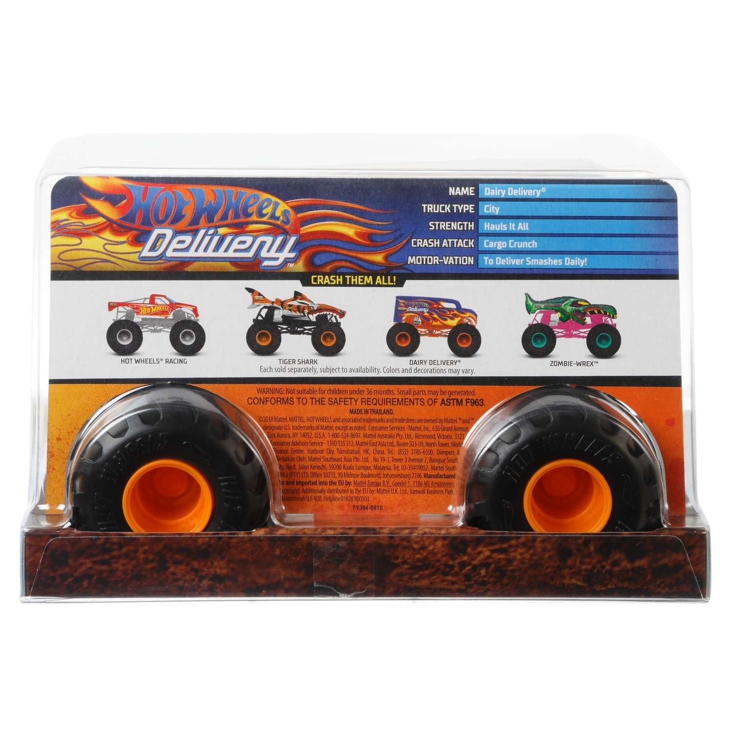 Автомобиль Hot Wheels Monster Trucks в ассортименте FYJ83 - фото 36