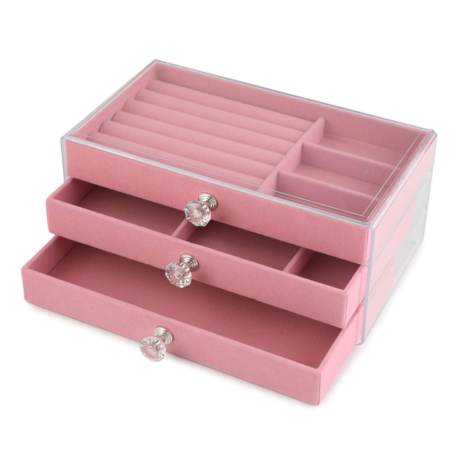 Шкатулка для украшений ё кристаллы в ассортименте - фото 4