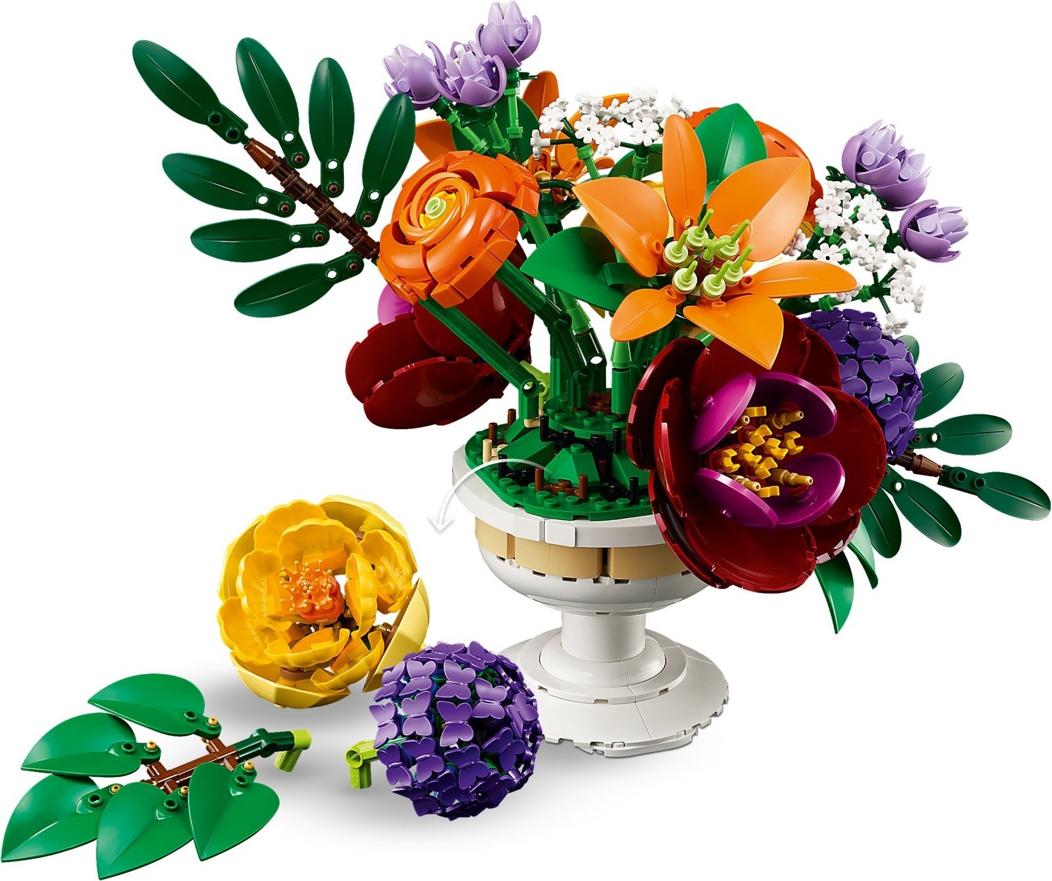 Конструктор LEGO Botanicals 10345 1161 дет. - фото 10