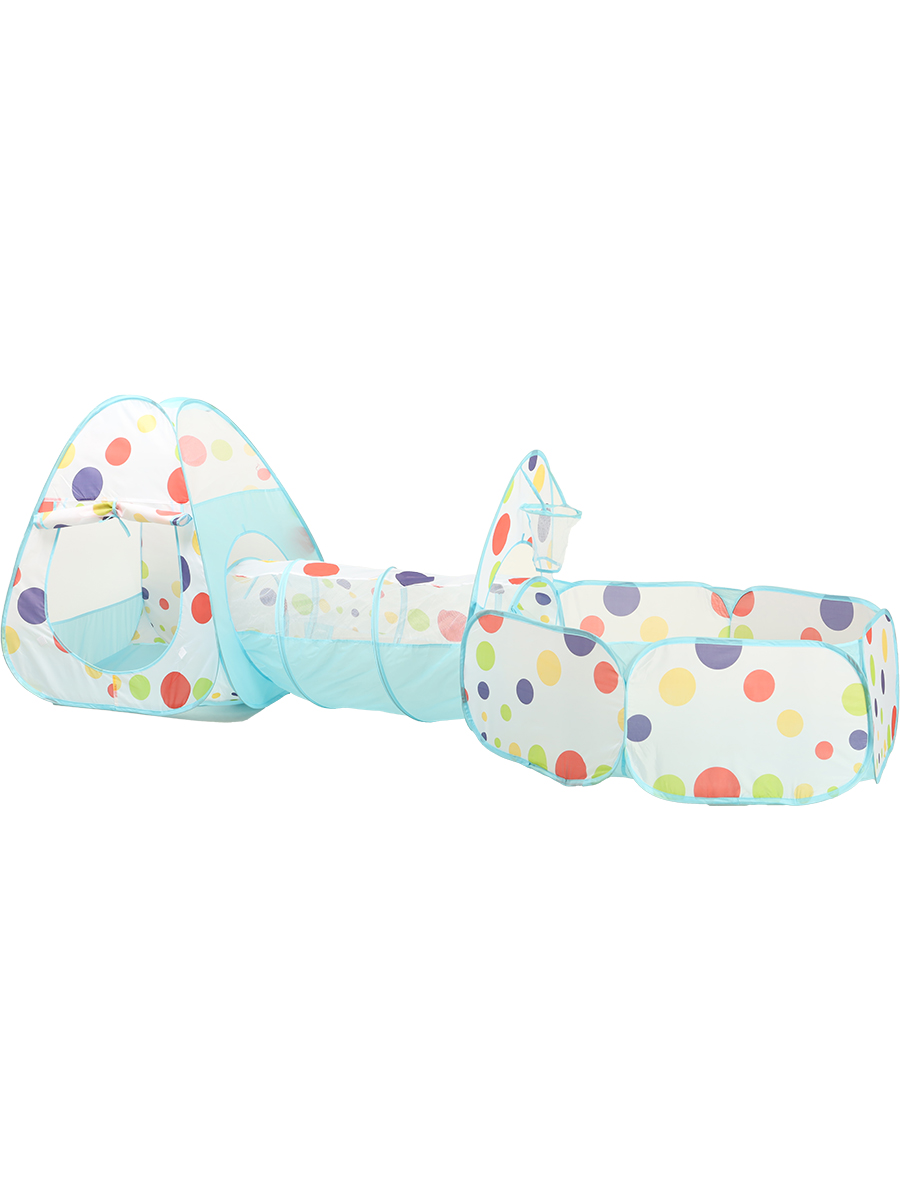 Палатка игровая Рыжий кот С туннелем / 290х120х96см / Арт. YS0411892 - фото 2
