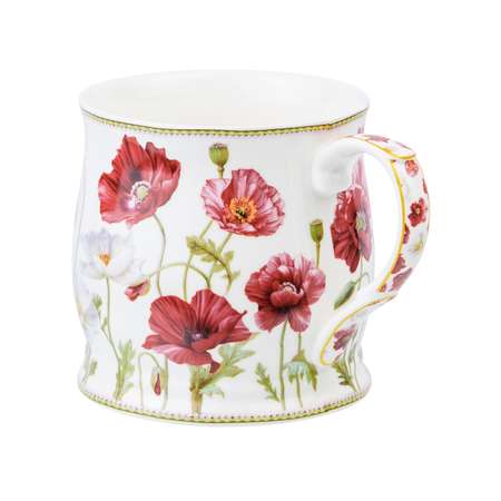 Кружка Elan Gallery 350 мл 11.5х8.5х8.5 см Маки