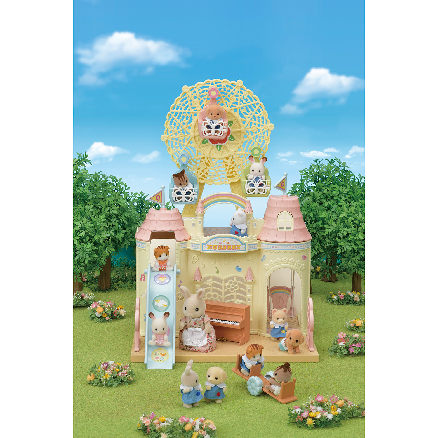 Игровой набор Sylvanian Families Колесо обозрения - фото 6