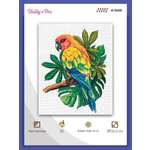 Набор для творчества Hobby Pro вышивание Пёстрые пёрышки