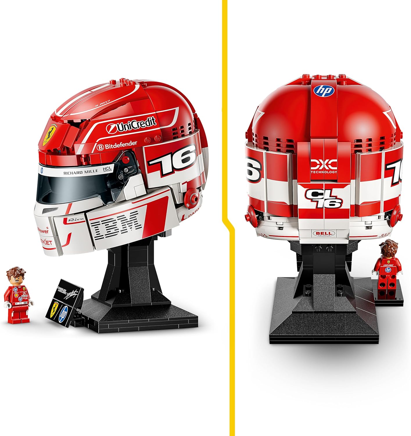 Конструктор LEGO Editions Шлем Шарля Леклера 886 дет. - фото 3