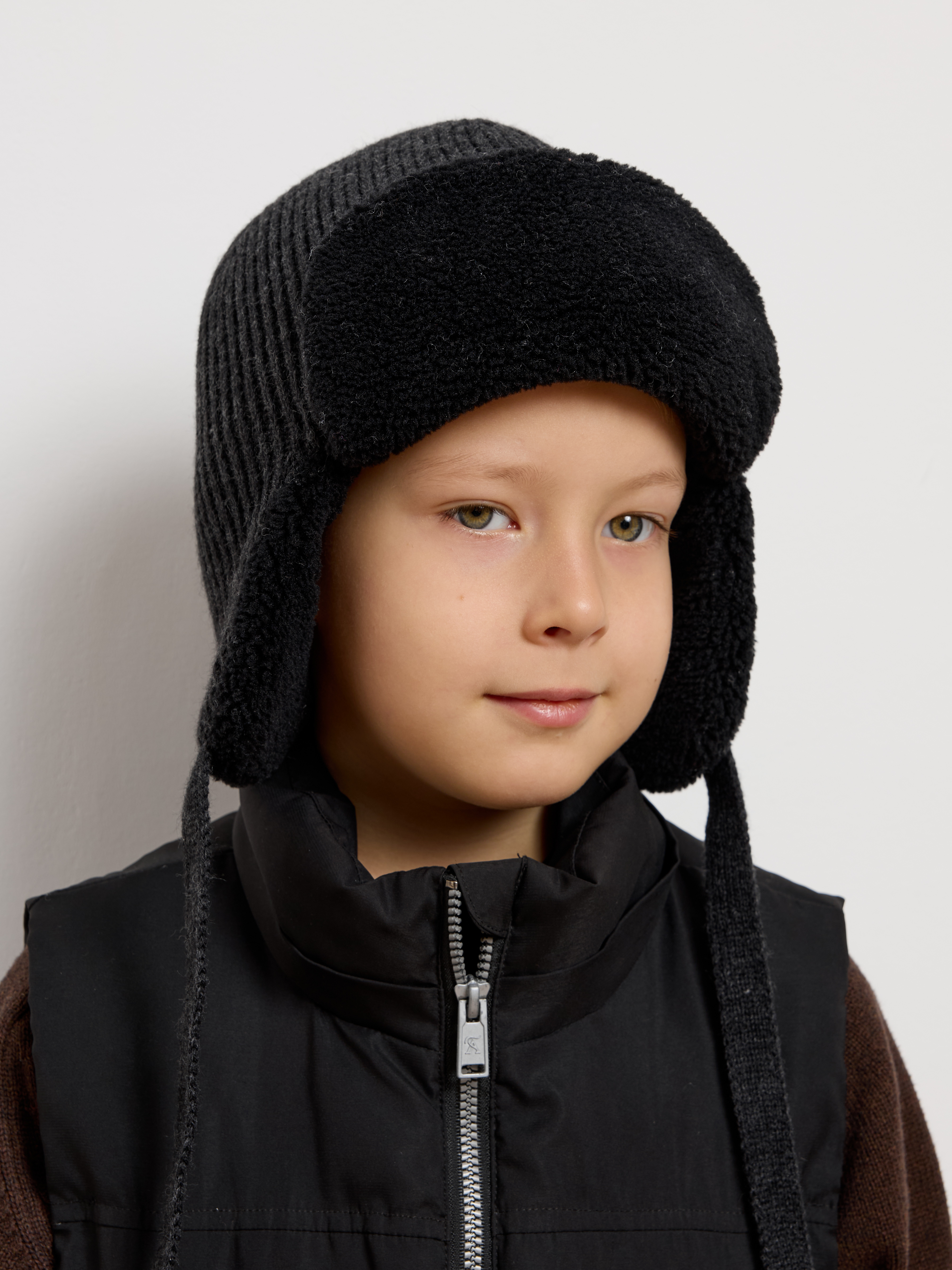 Шапка-ушанка Starkoff Kids Д301105 - фото 3