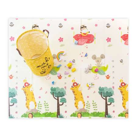 Коврик детский CINLANKIDS двухсторонний 200*180 см