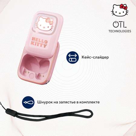 Наушники беспроводные OTL Technologies слайдер Hello Kitty
