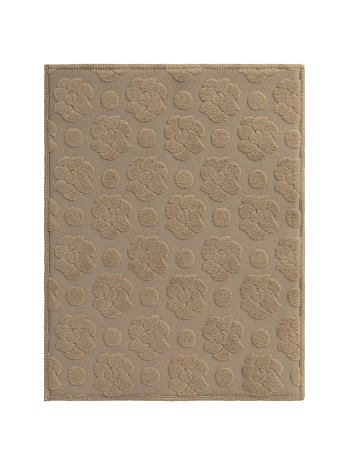 Коврик для сушки посуды LUCKY жаккард Розы 30x40 см бежевый T000333 - фото 2