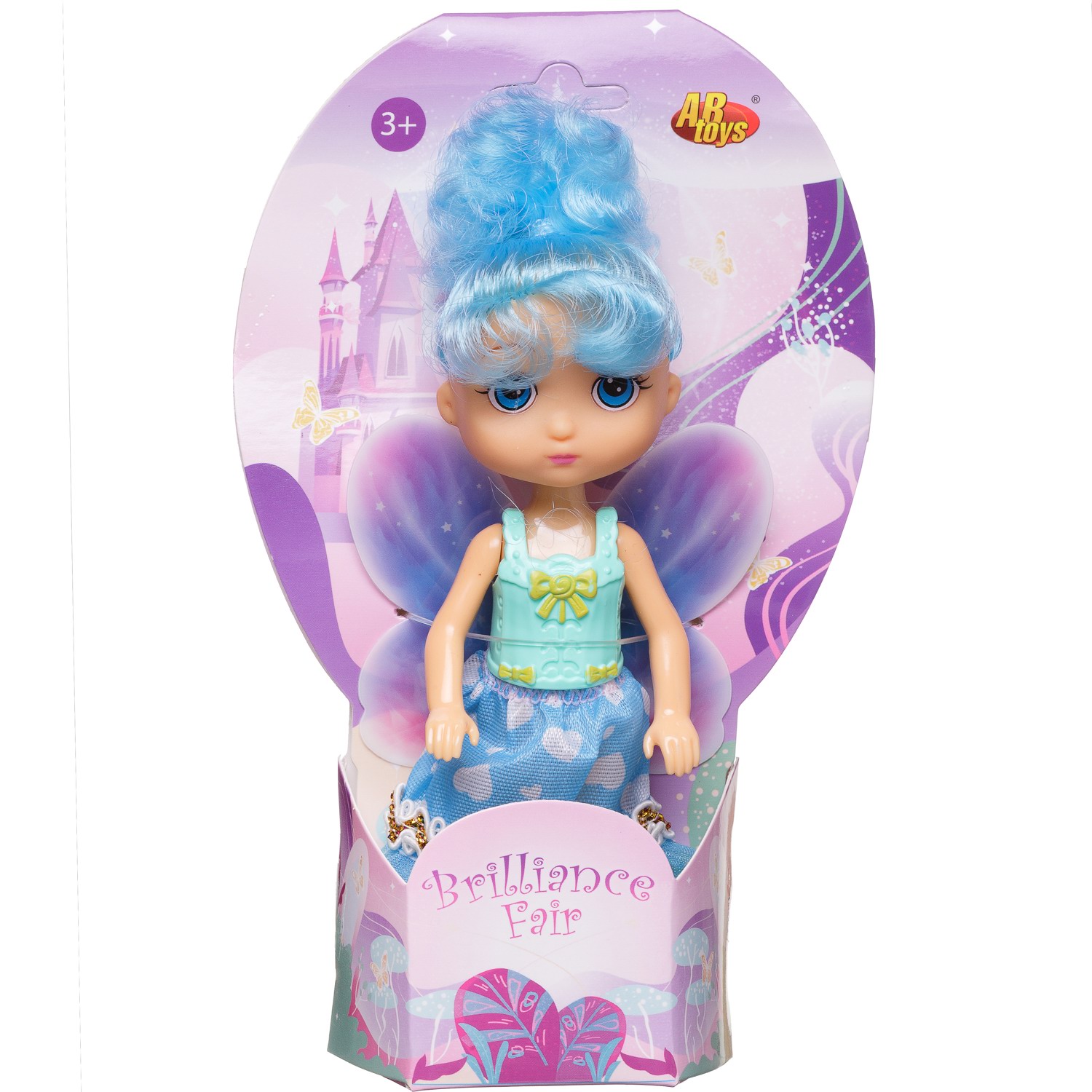 Кукла модельная Abtoys Времена года PT-01836/голубое - фото 1