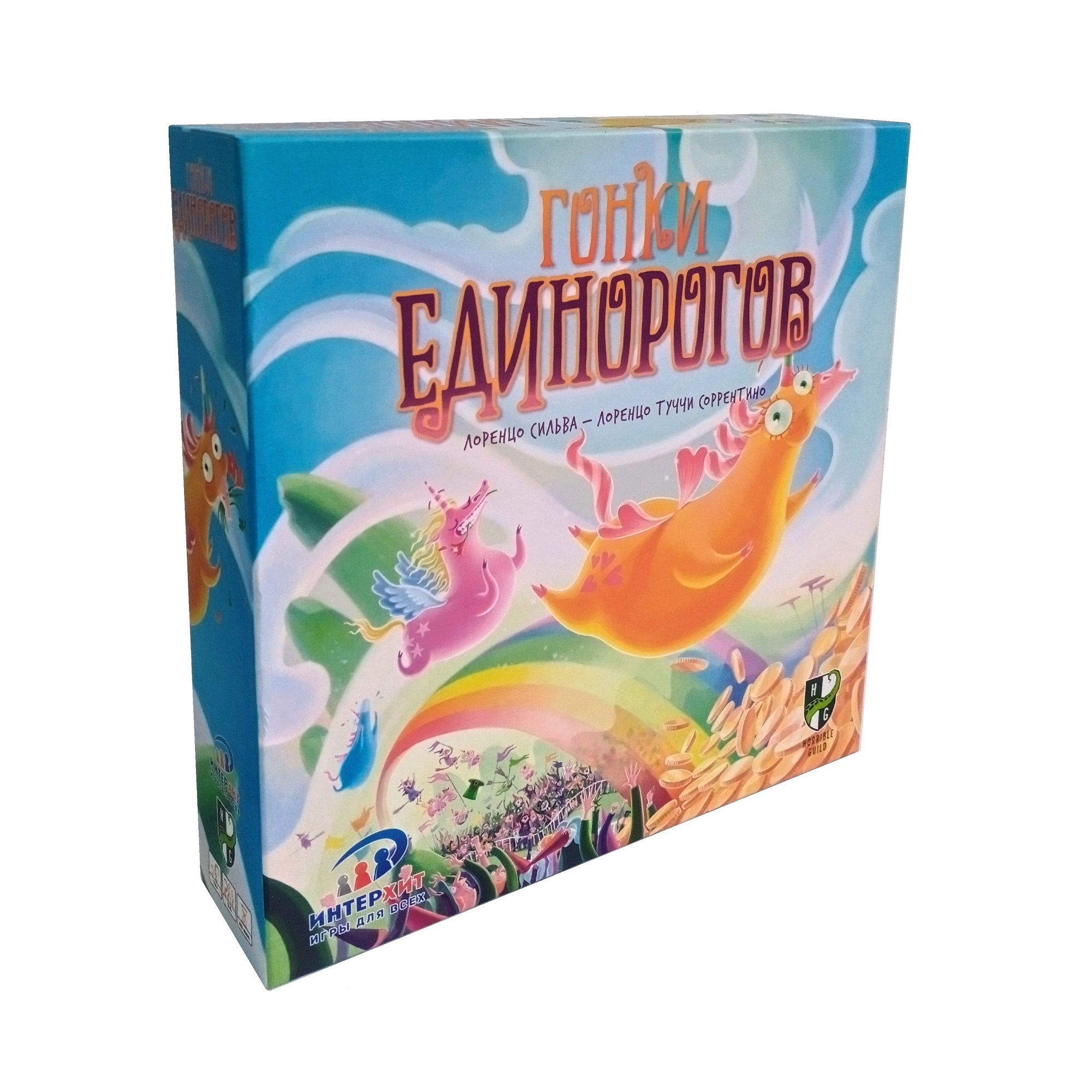 Настольная игра ИнтерХит Гонки Единорогов Unicorn Fever - фото 2