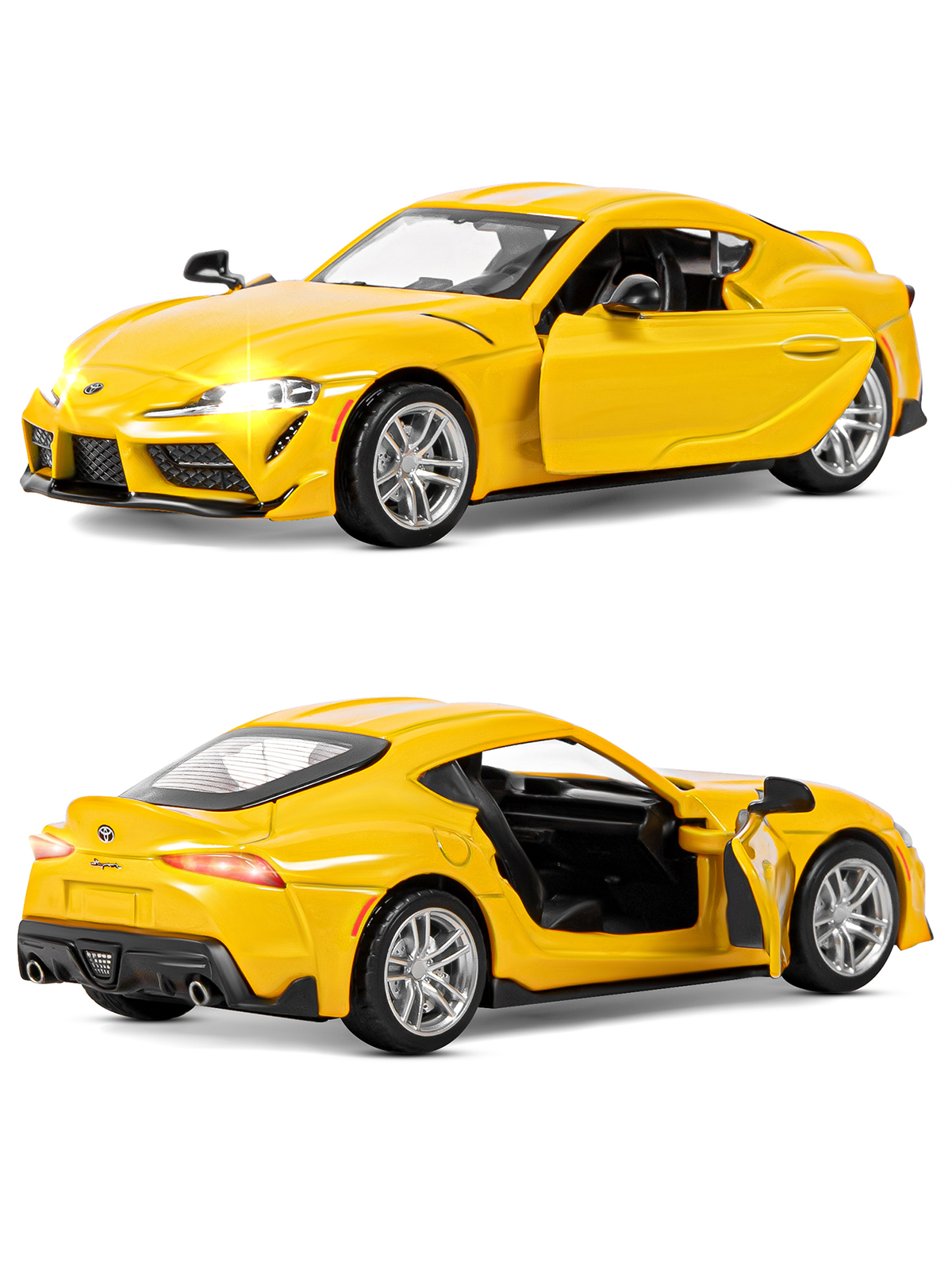 Автомобиль АВТОпанорама Toyota GR Supra 1:31 JB1251475 - фото 8