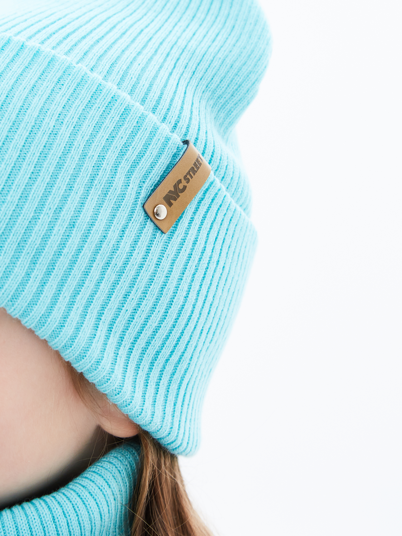 Шапка и снуд KUBRIO KU-H-72-lopataG-Turq - фото 14