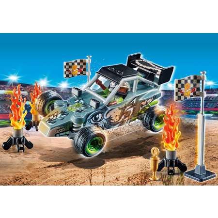 Конструктор Playmobil Каскадер-шоу-гонщик блочный