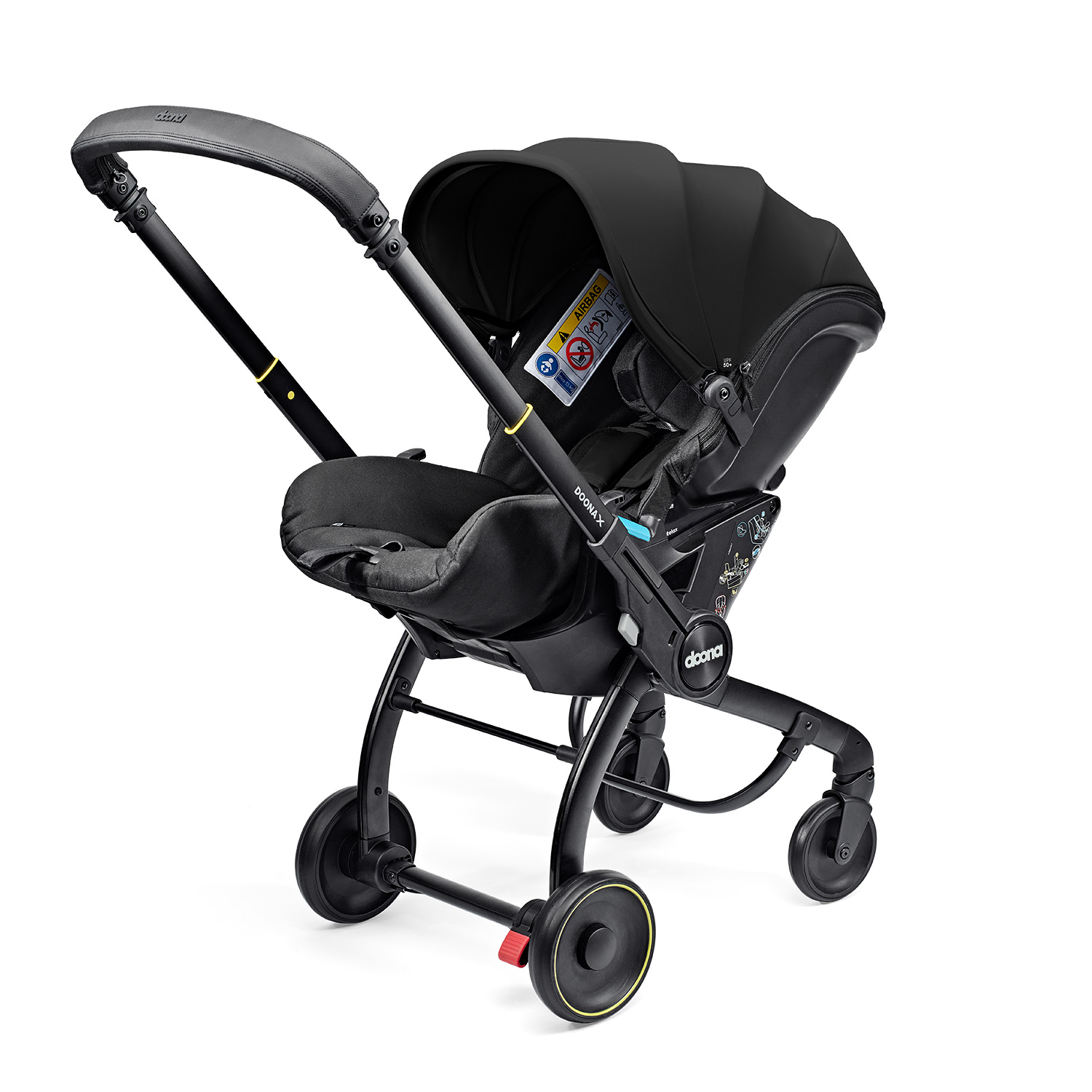 Автокресло Doona X Nitro Black Isofix 0 (0 -13 кг) - фото 18