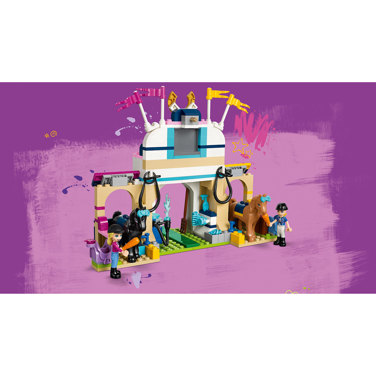 Конструктор LEGO Friends Соревнования по конкуру - фото 11