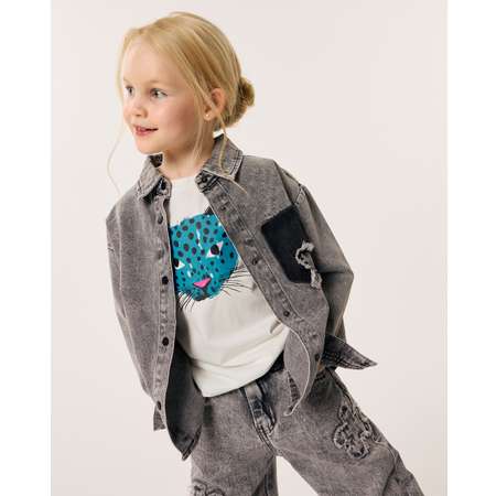 Джинсовая рубашка Futurino Fashion