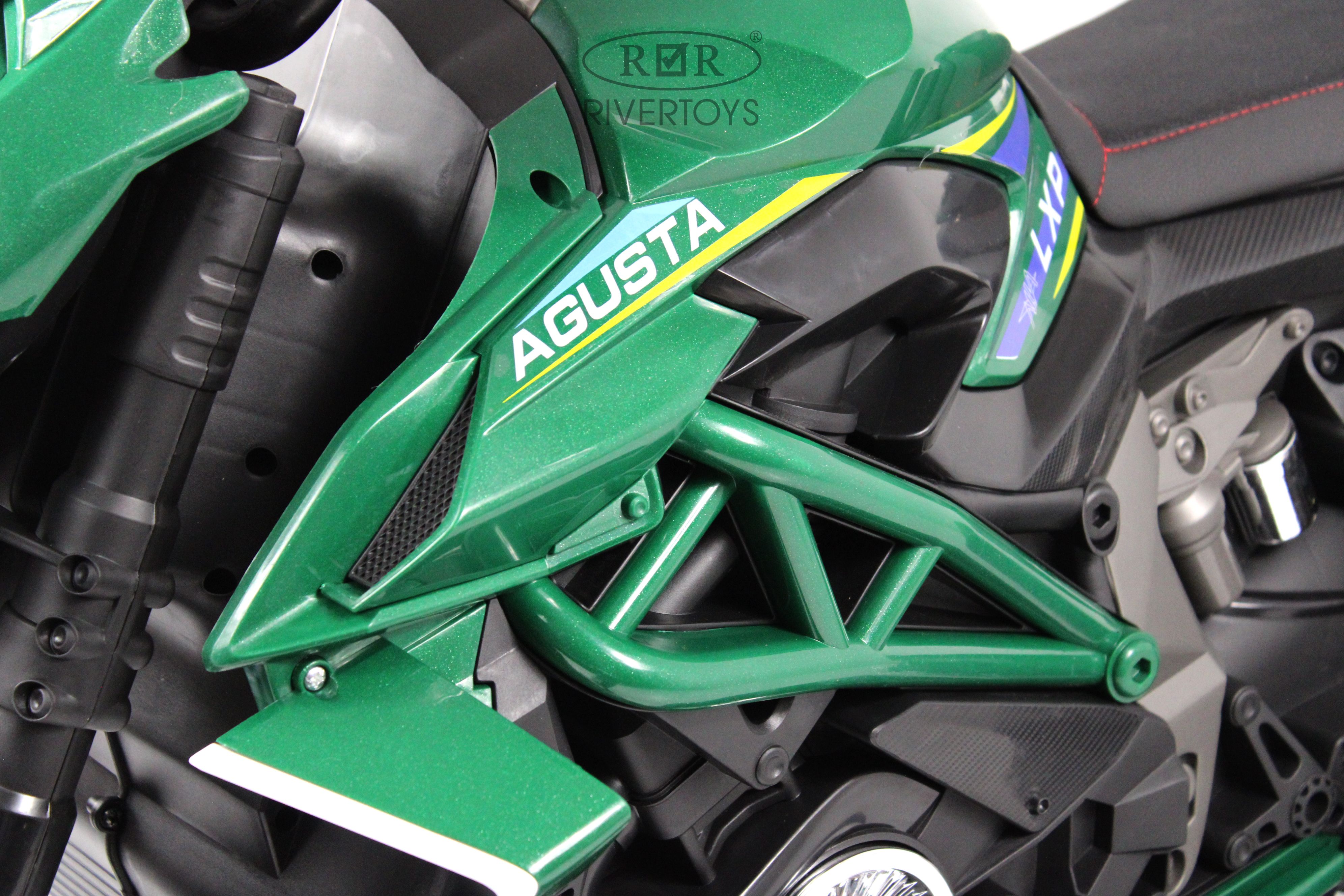 Электромобиль RIVERTOYS C111MC-GREEN - фото 16