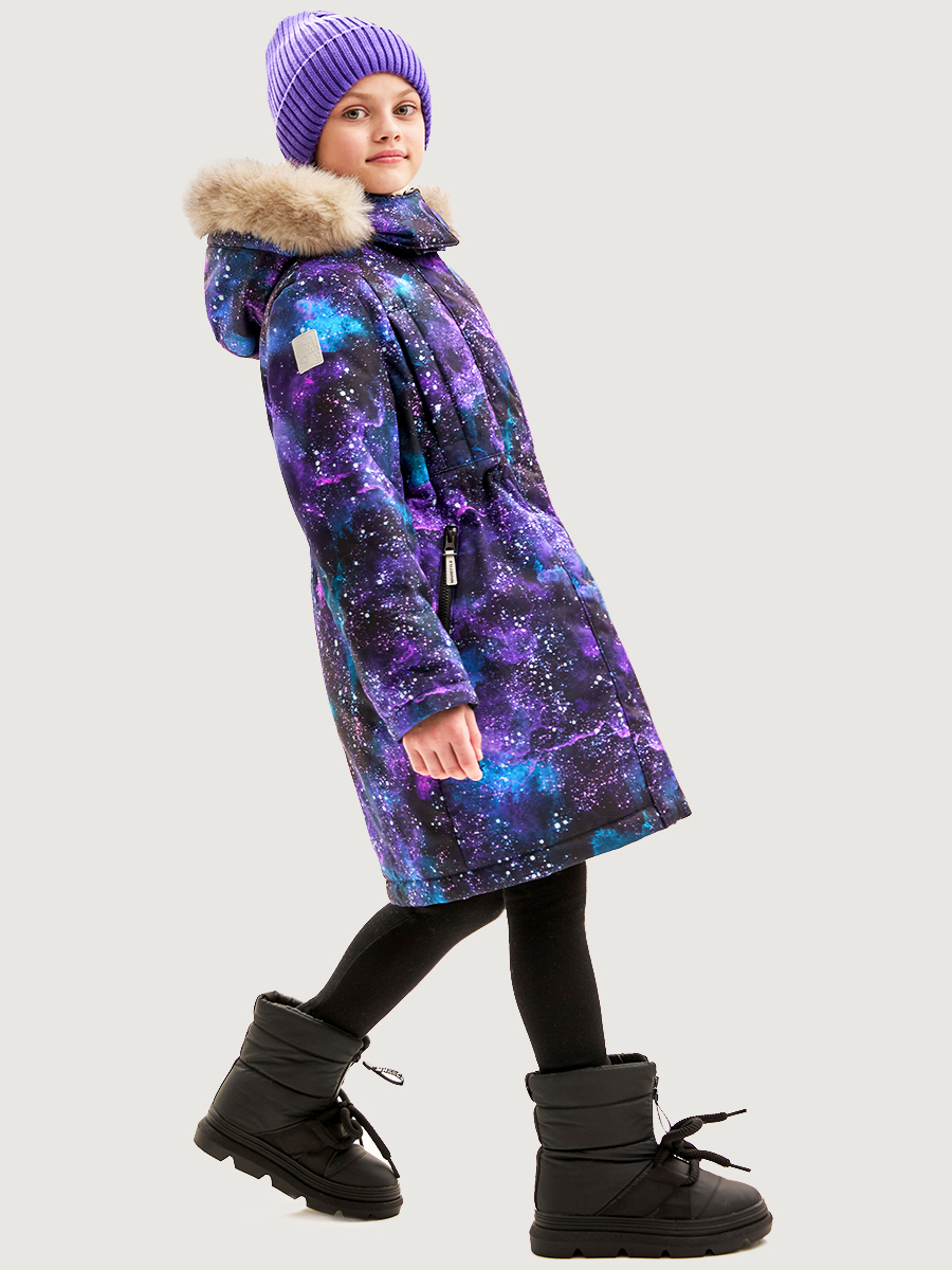 Пальто NIKASTYLE 6з4825 цикламен - фото 4