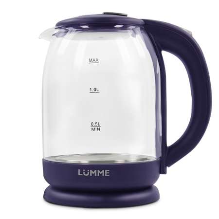 Электрочайник LUMME LU-142 стеклянный/светлый топаз