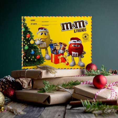Набор подарочный M&MS Friends Small Envelop 263г