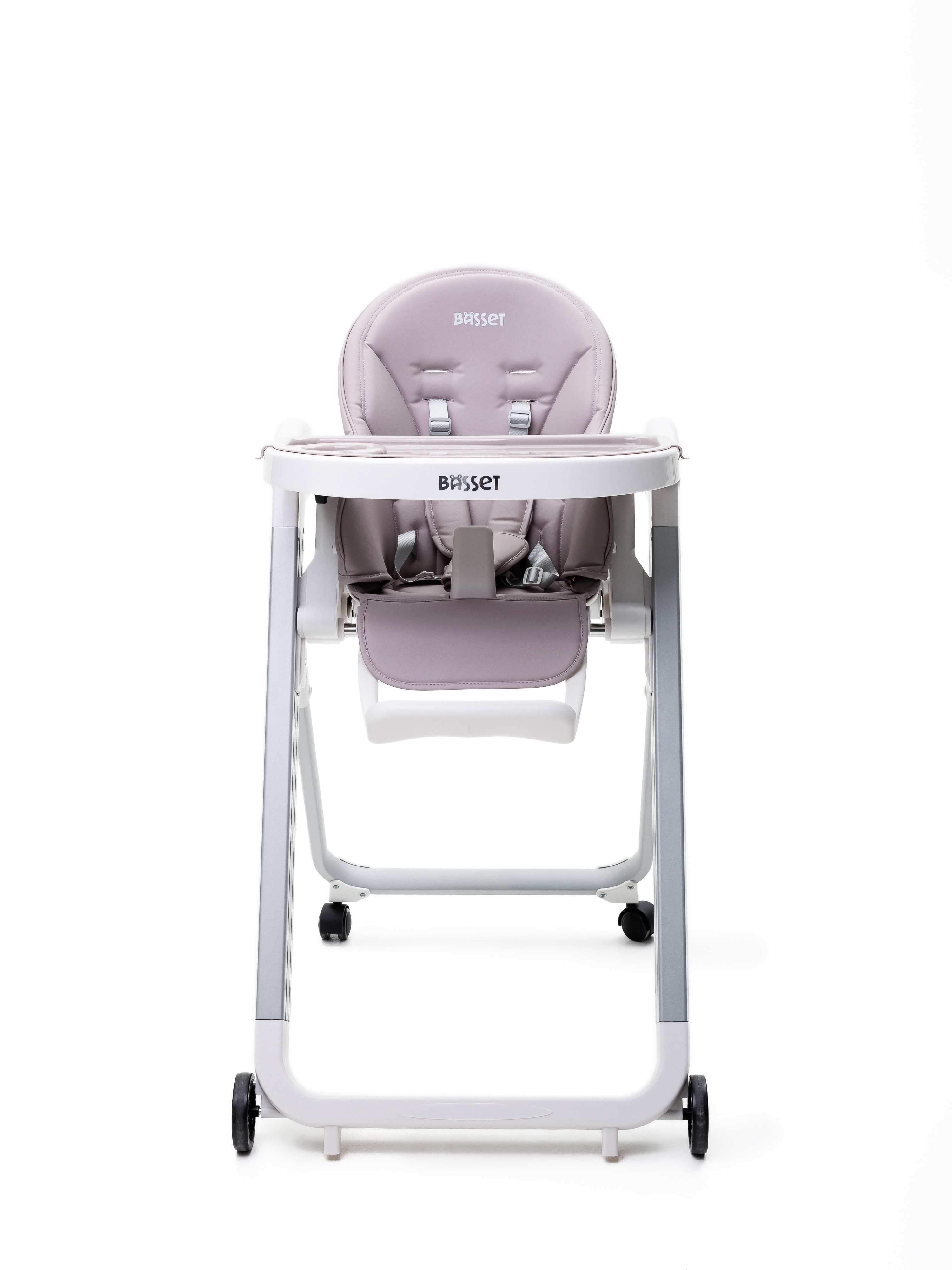 Стульчик для кормления BASSET B2 серый - фото 15