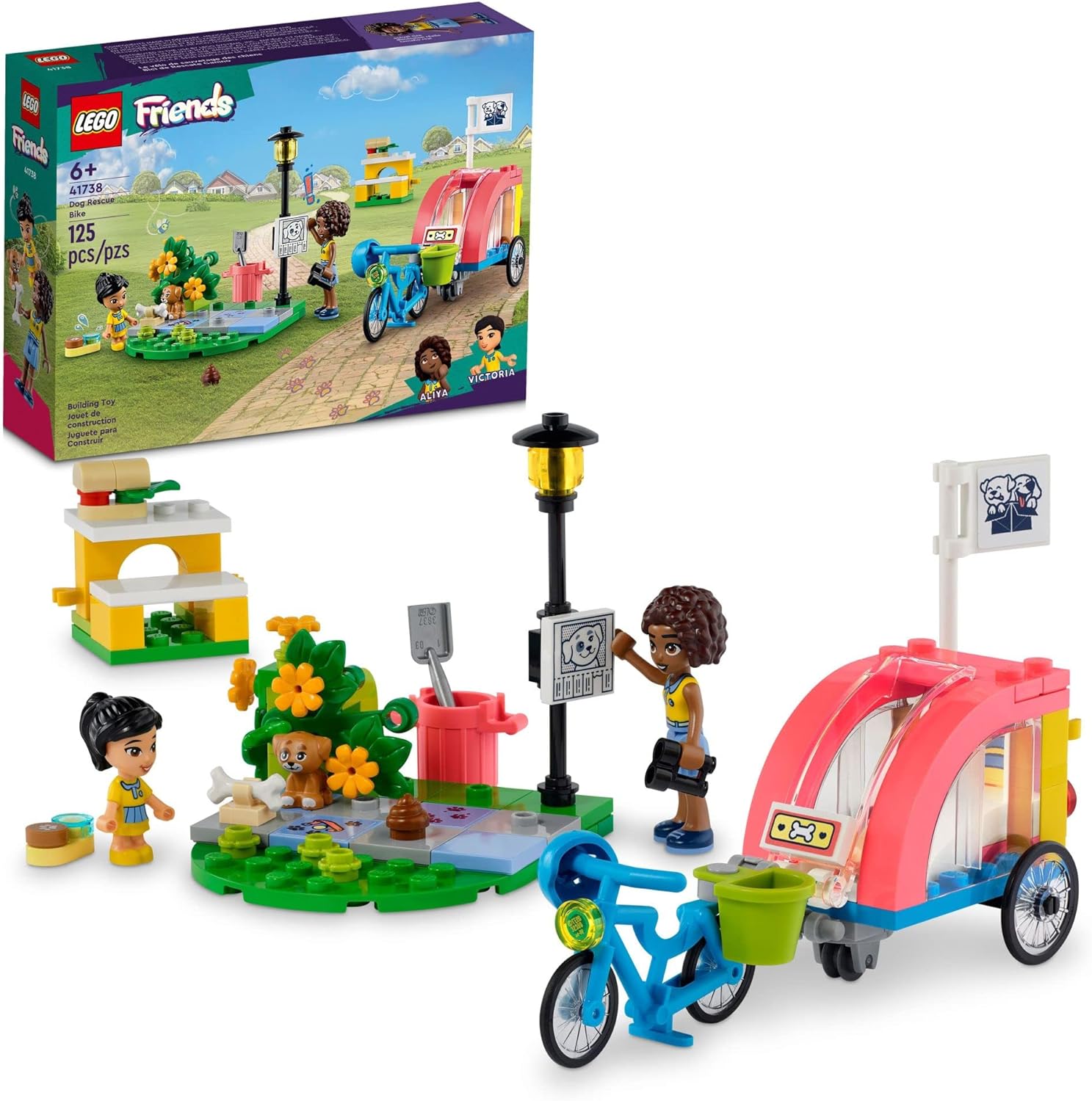 Конструктор LEGO Friends Спасательный велосипед - фото 1
