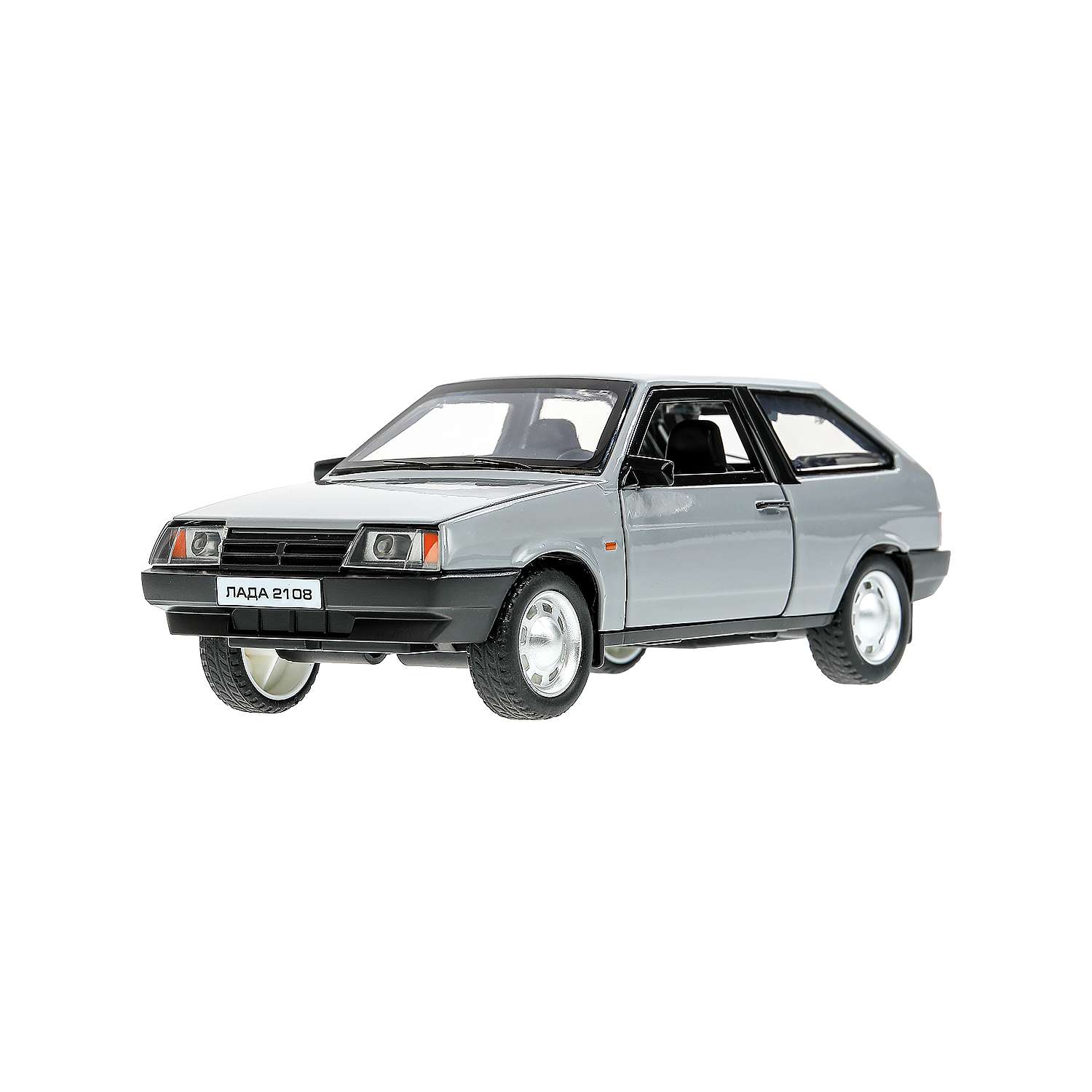 Автомобиль Технопарк LADA 1:24 белый 385722 - фото 4