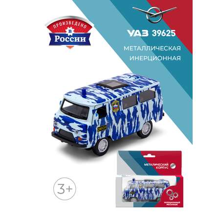 Боевая машина . УАЗ УАЗ/UAZ 1:34 синий в ассортименте