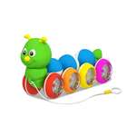 Игрушка STELLAR каталка Гусеница с шариками