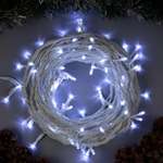 Гирлянда Luazon «Нить» 10 м IP44 Умс белая нить 100 Led свечение белое 220 В