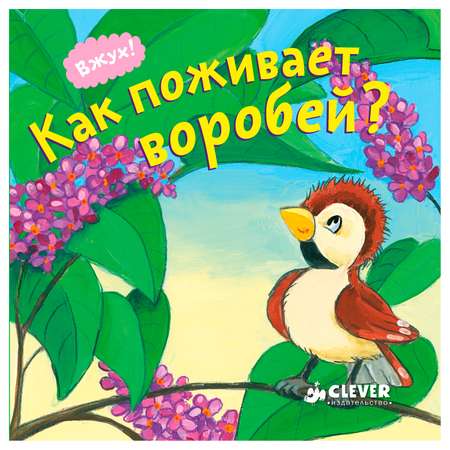 Книга Clever Вжух Как поживает воробей