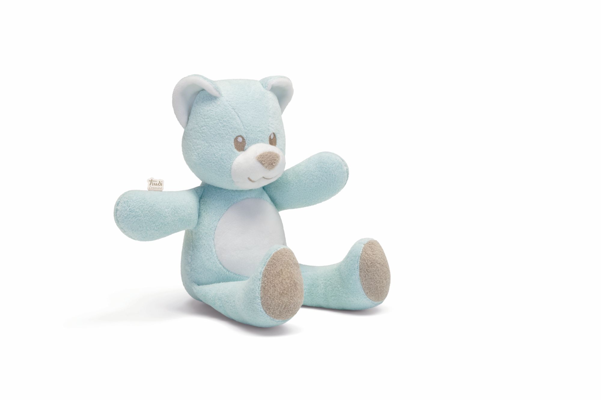 Мягкая игрушка Trudi Мишка голубого цвета 30см - фото 3