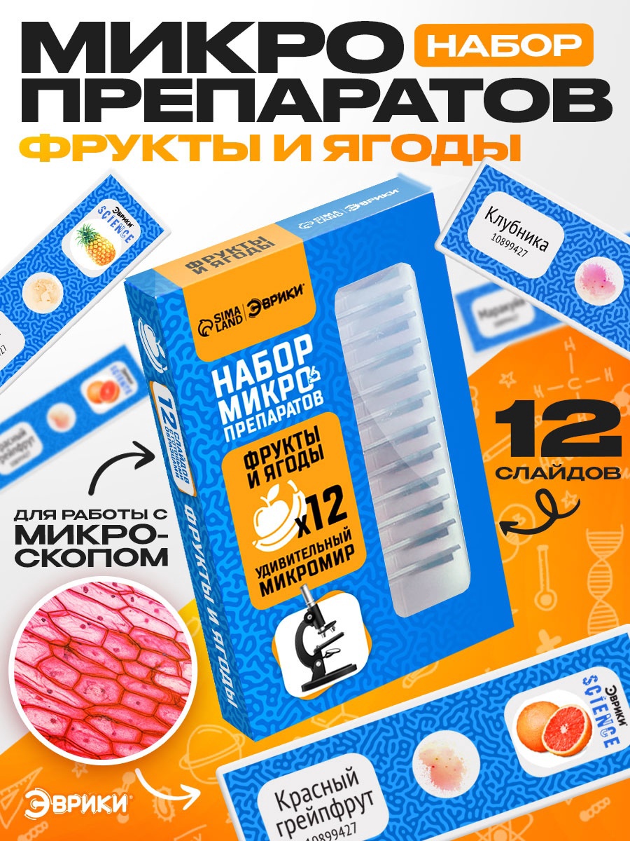 Набор препаратов Эврики Фрукты и ягоды - фото 1