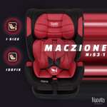Автокресло Nuovita Maczione NiS3-1 Isofix 1/2/3 (9-36 кг) красный