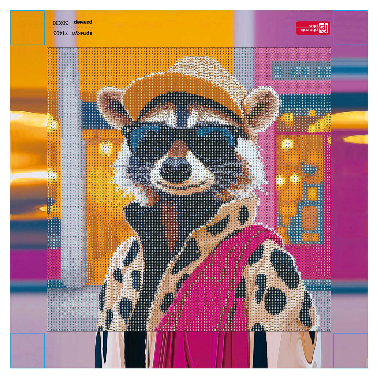 Алмазная мозаика Феникс + Енот - фото 3