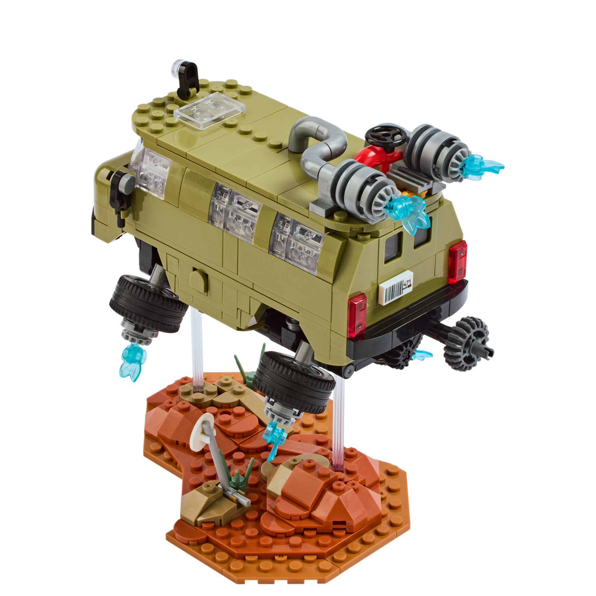 Конструктор РУБРИК Кибербуханка 521 дет. - фото 3