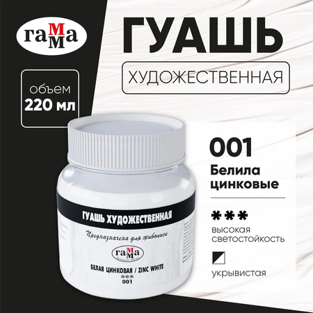 Краски гуашь Gamma_ 1 цв.
