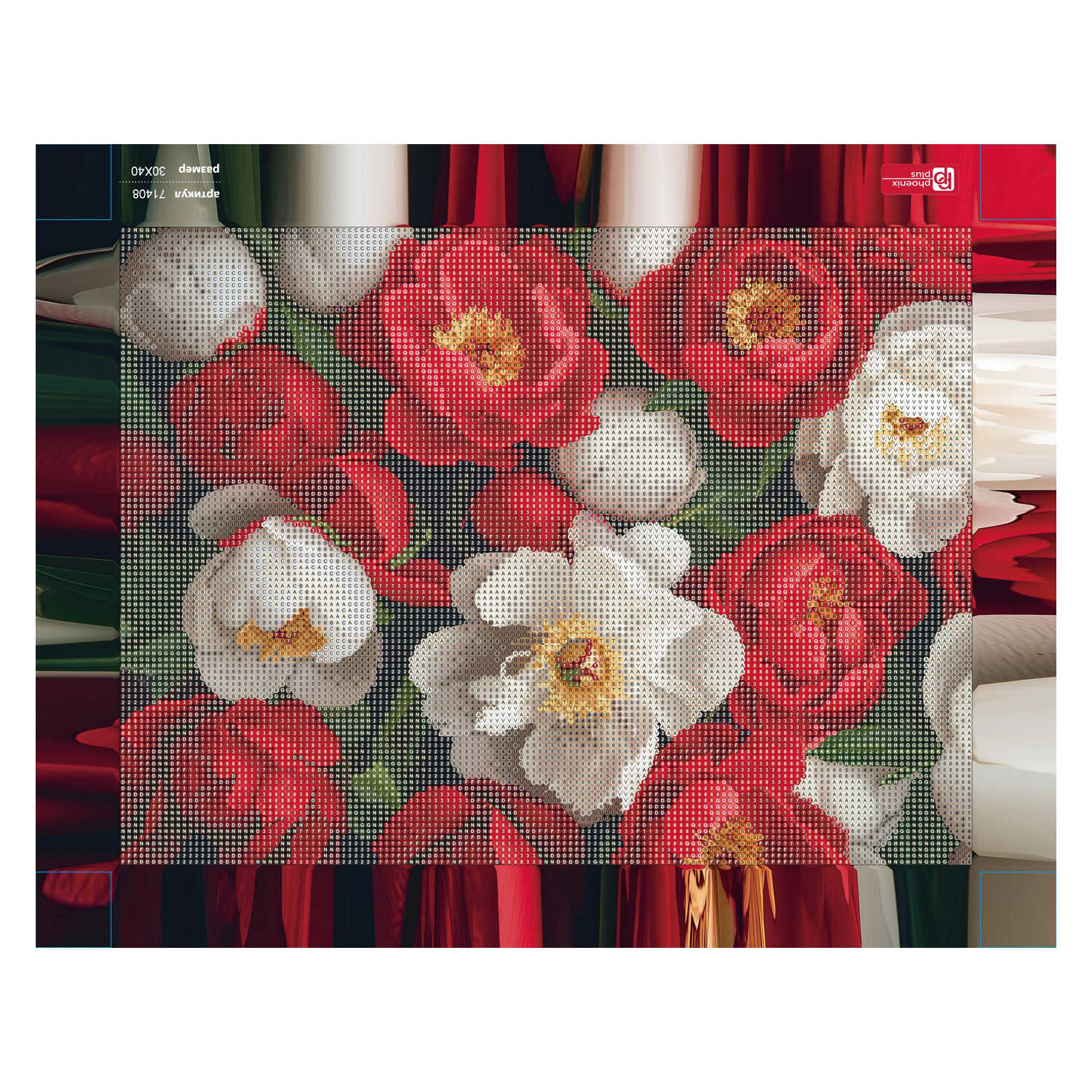 Алмазная мозаика Феникс + - фото 4