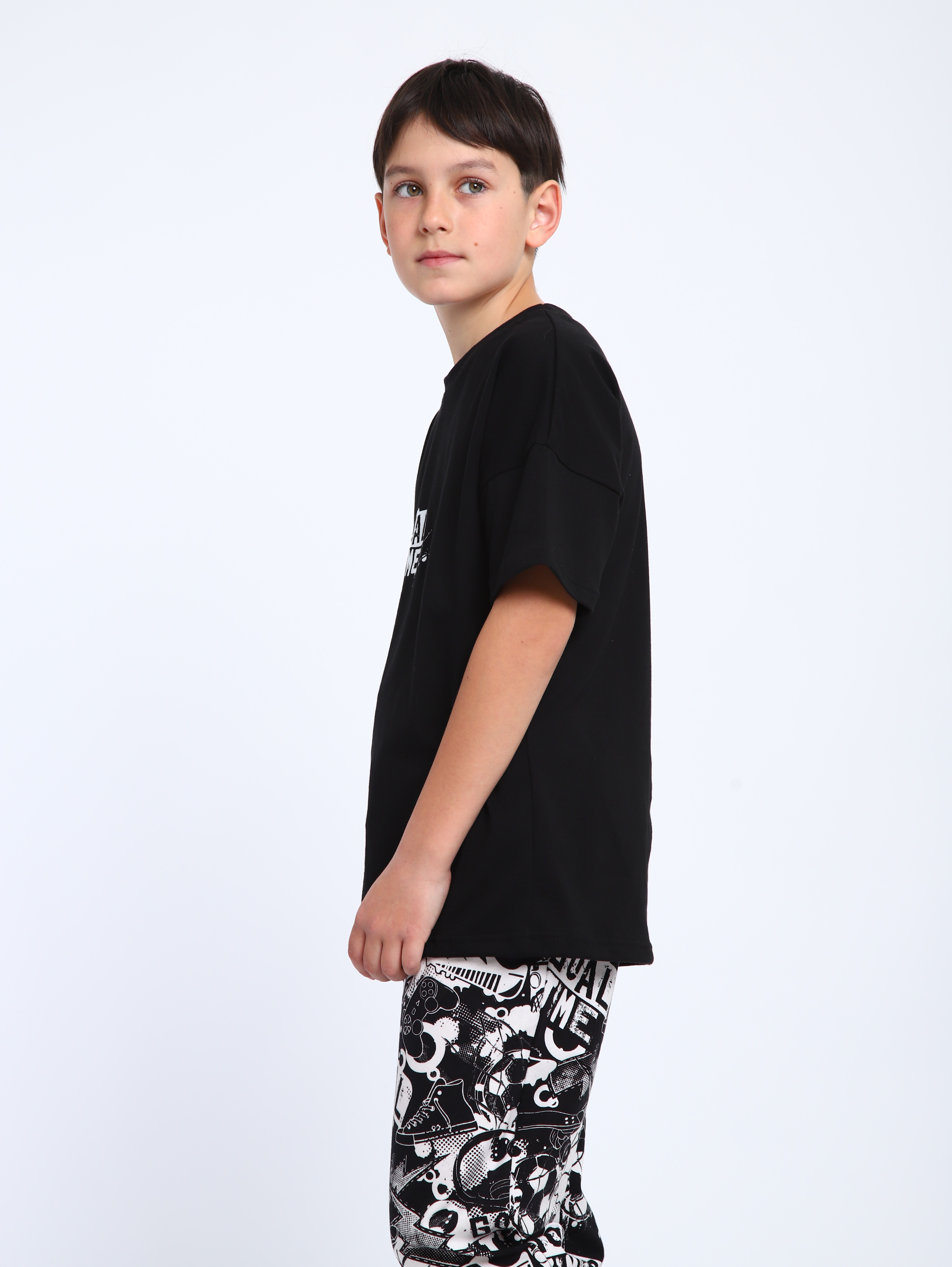 Костюм ЛАДОШКИ Комплект Матч черный - фото 5