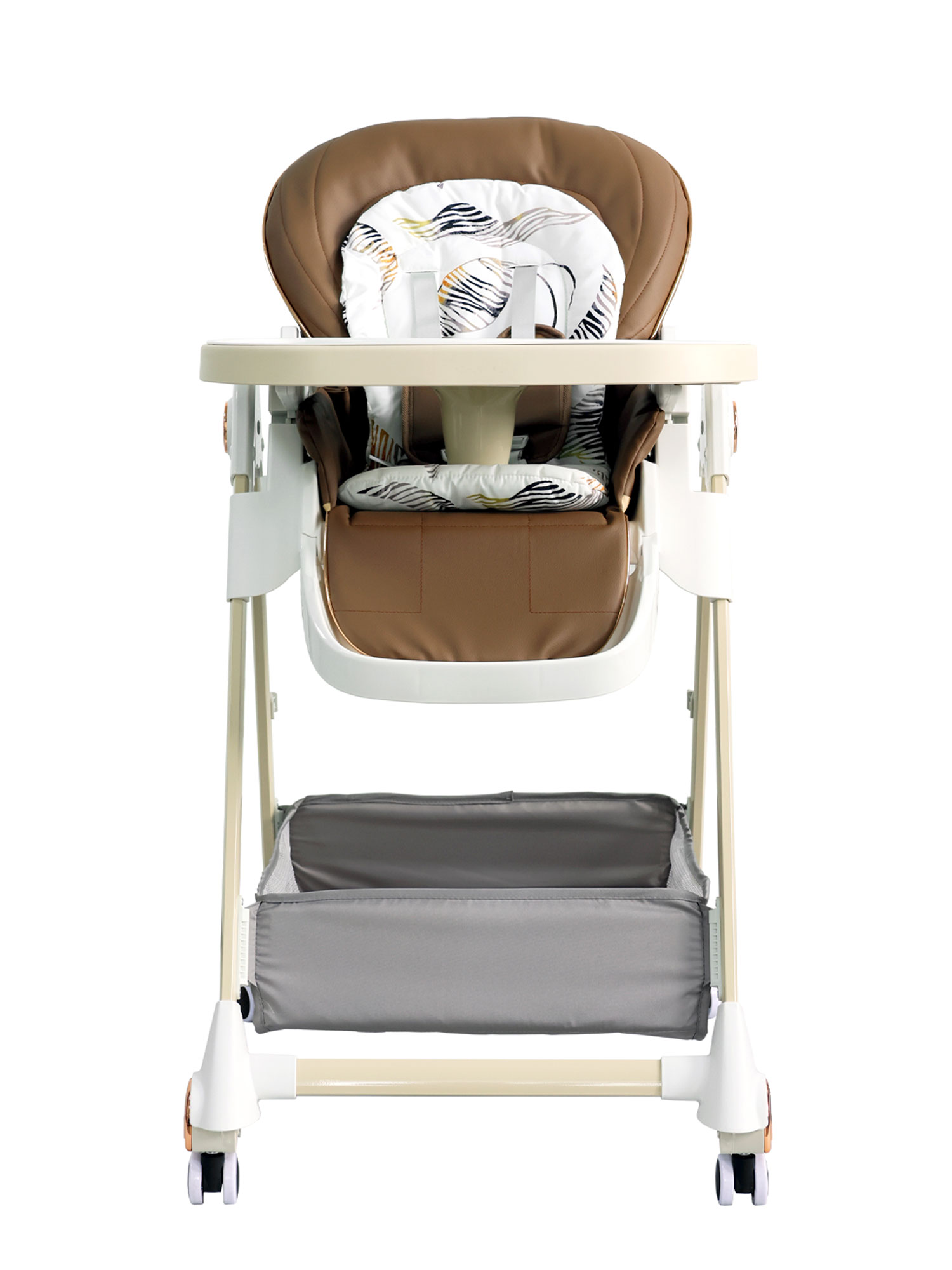 Стульчик для кормления TOMMY Chair-621 коричневый - фото 6