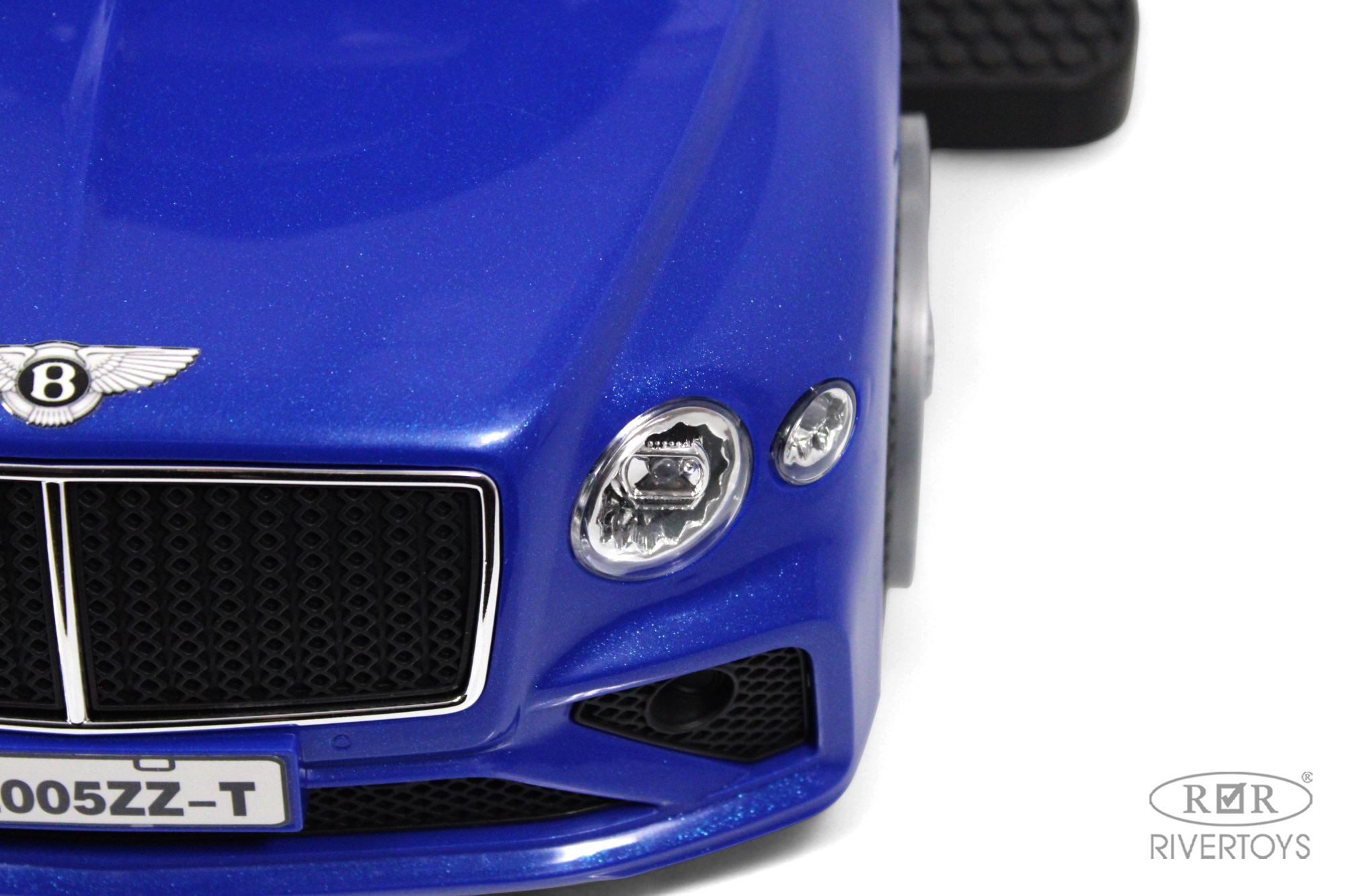 Каталка RIVERTOYS Z005ZZ-T-BLUE синий - фото 4