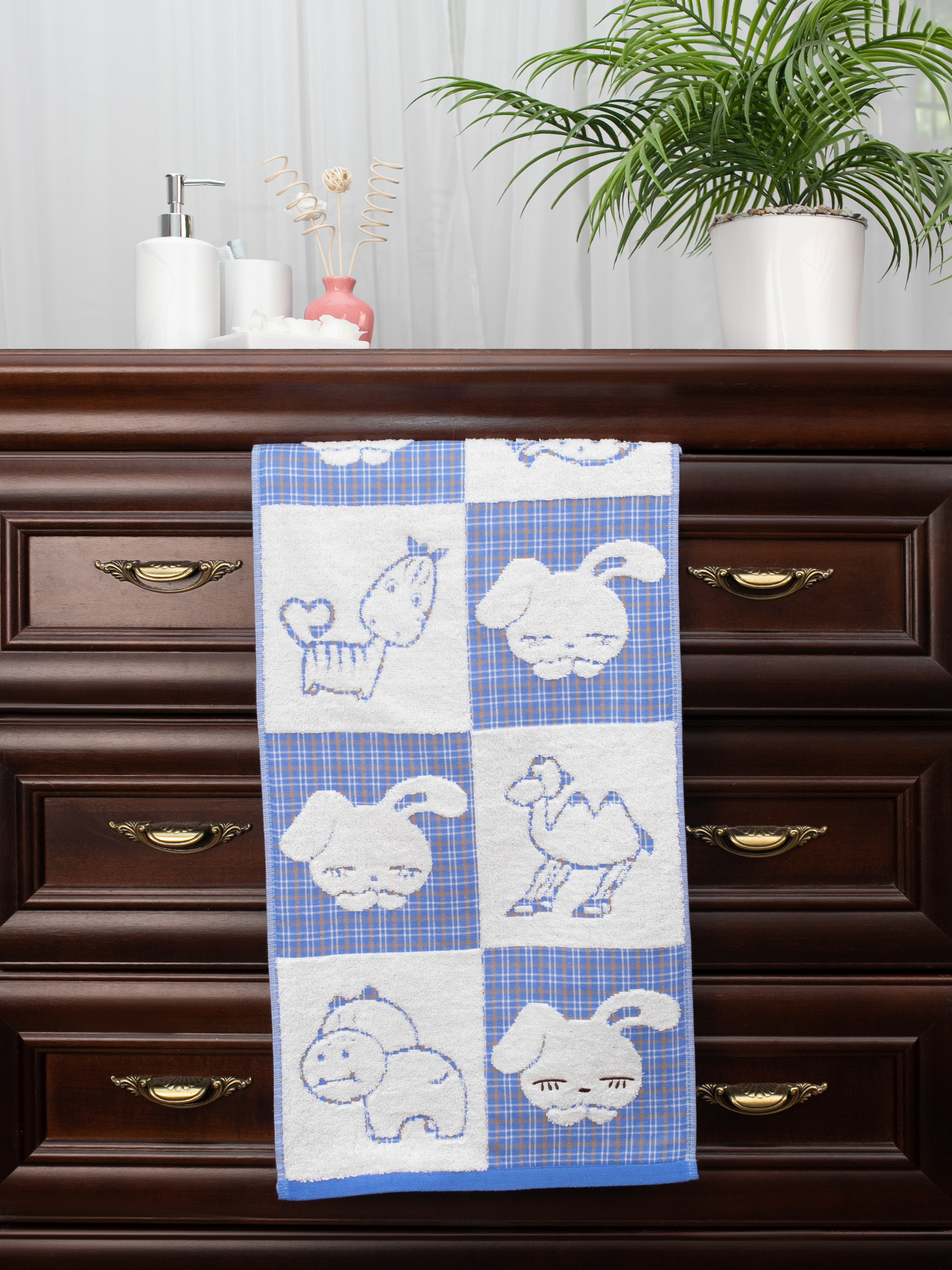 Полотенце Wellness ЗОО_1-55 Набор_2 34 x 76 см 2 шт. - фото 3