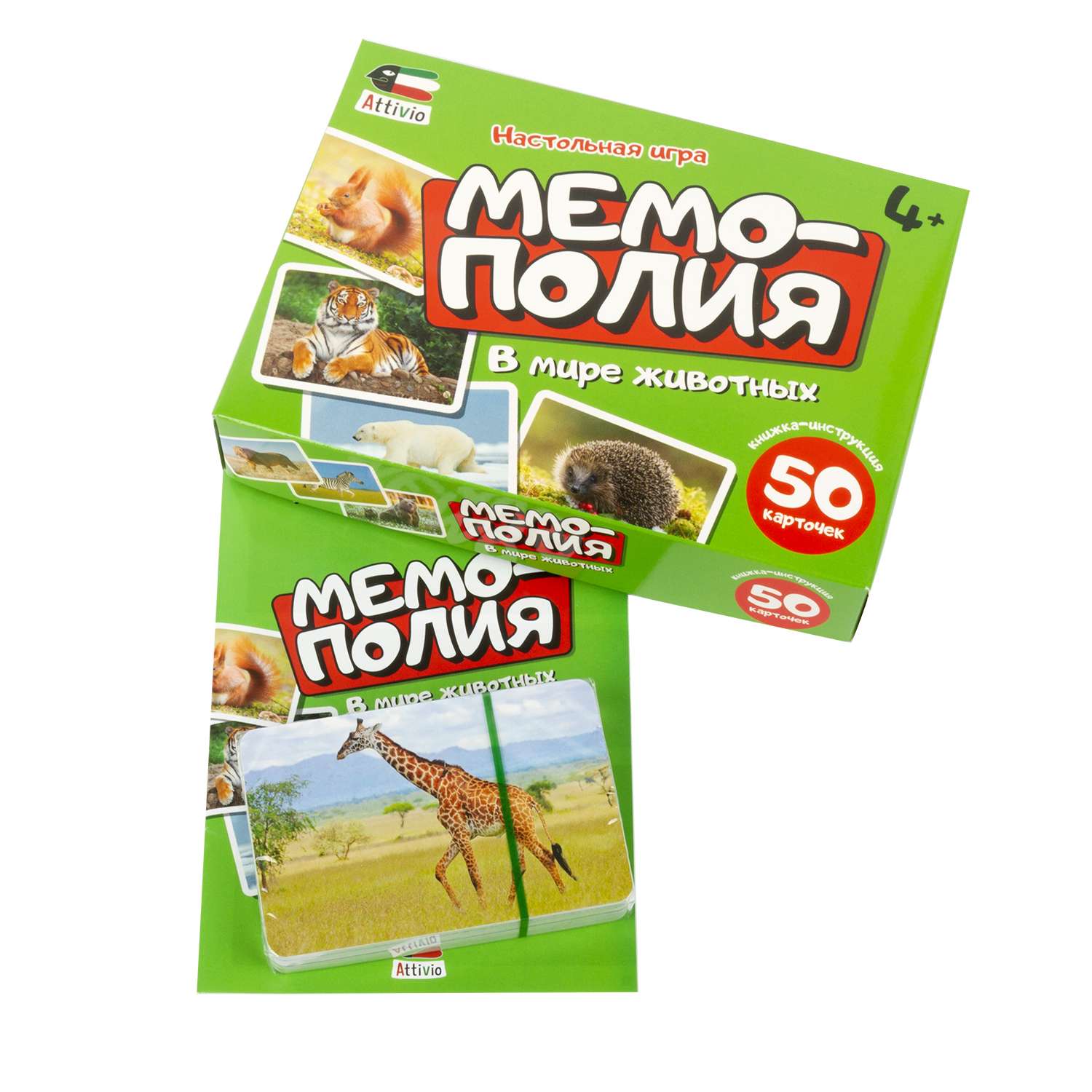 Настольная игра Attivio Мемополия Животные - фото 8